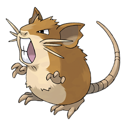 Raticate artwork