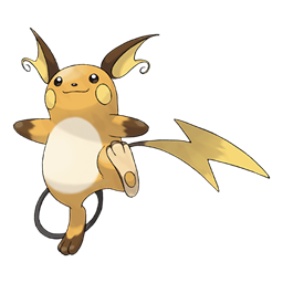 Raichu artwork