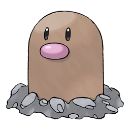 Diglett artwork