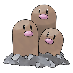 Dugtrio artwork