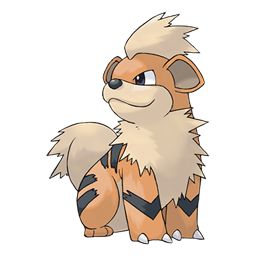 Growlithe artwork