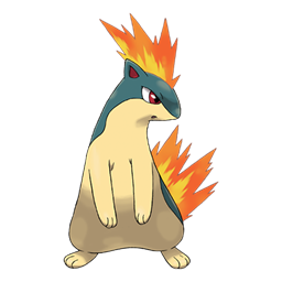 Quilava artwork