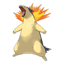 Typhlosion artwork
