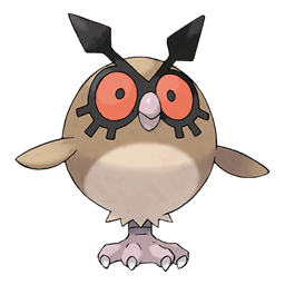 Hoothoot artwork