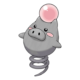 Spoink artwork