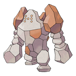 Regirock artwork