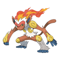 Infernape artwork
