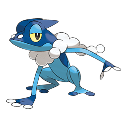 Frogadier artwork