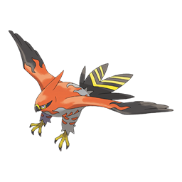 Talonflame artwork