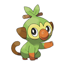 Grookey artwork