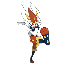 Cinderace artwork